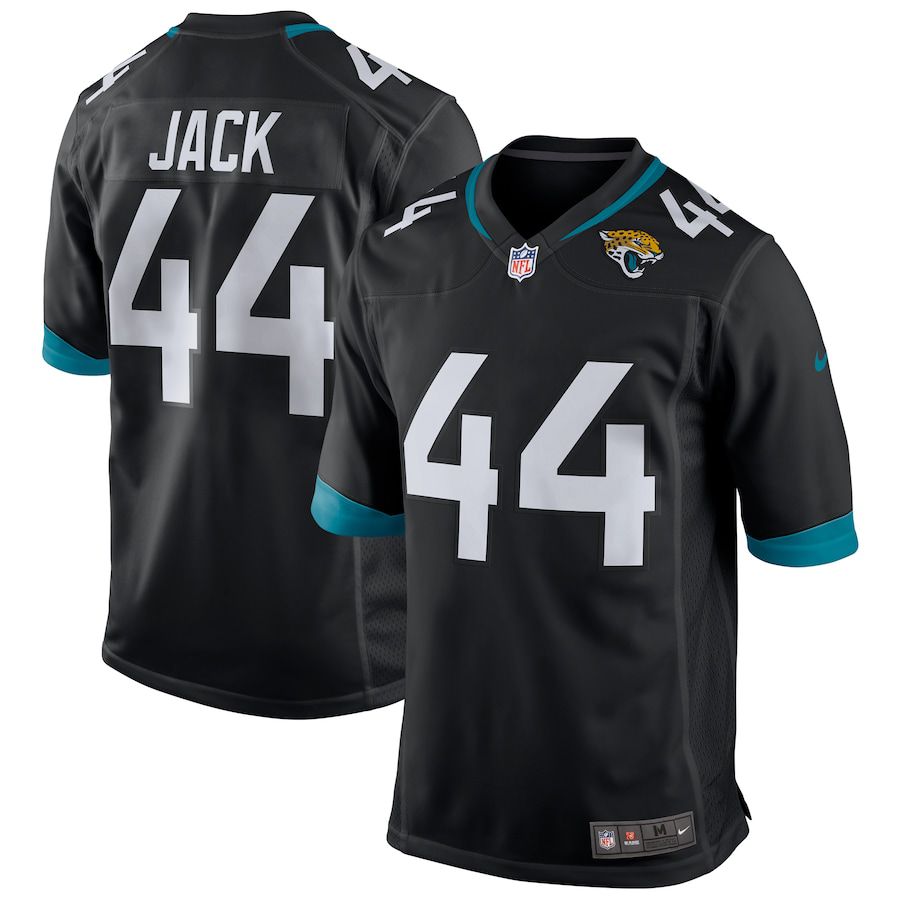 Men Jacksonville Jaguars 44 Myles Jack Nike Black Game NFL Jersey